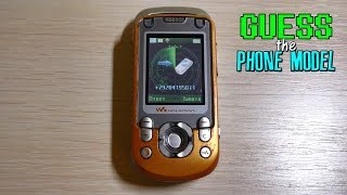 Sony Ericsson incoming call Guess the model phone 55 [upl. by Yunfei]