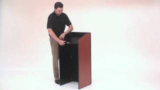 Portable Folding Podium [upl. by Necila]