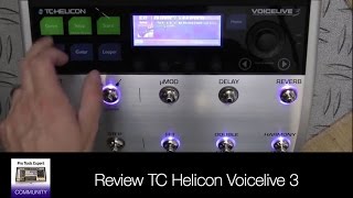 Review TC Helicon Voicelive 3 [upl. by Assirahc]