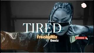 FREE Tems X Ayrastar X Burnaboy Emotional Afro Rnb TypebeatTIRED [upl. by Alene]