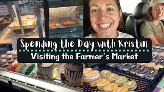 Spending a Day with my Sister  Visiting the Farmer’s Market  DITL of a Mennonite Mom [upl. by Nimrahc]