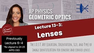 AP Physics 2 Lecture 133 Lenses [upl. by Etiuqal264]