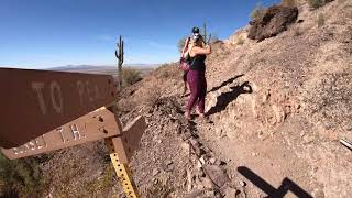 Picacho Peak Hunter Trail In 4k HD with GoPro Drone [upl. by Alper148]