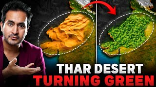 Indias Insane Plan to Convert THAR DESERT into GREEN FOREST [upl. by Feldt478]