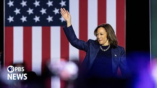 WATCH LIVE Harris hosts election night watch party at Howard University in DC [upl. by Neau837]