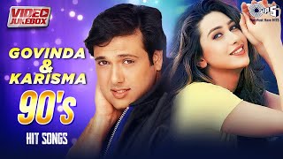 Govinda Karisma Kapoor  90s Block Buster Romantic Hit Songs  Govinda Hit Songs  Video Jukebox [upl. by Alessandro]