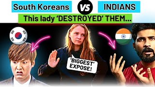 Finally South Korea properly EXPOSED on YOUTUBE by KAROLINA GOSWAMI Can Indians Question You E34 [upl. by Malinowski531]