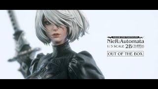 【組立動画】SQUARE ENIX MASTERLINE NieRAutomata 13Scale 2B [upl. by Beekman]