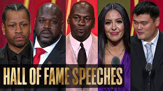 2 Hours of the Most Memorable Basketball Hall of Fame Enshrinement Speeches [upl. by Evaleen]