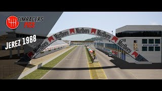 Jerez 1988  Assetto Corsa  Gameplay [upl. by Cummings]