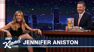 Jennifer Aniston Addresses the Many Rumors About Her amp She Brings Out Her Dog Clyde [upl. by Ihcalam183]