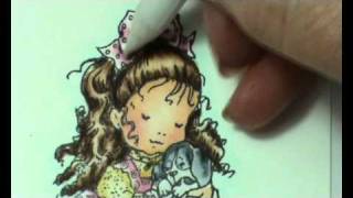 Colouring with Copcis and Prismacolor Pencils Part 4 [upl. by Fita]