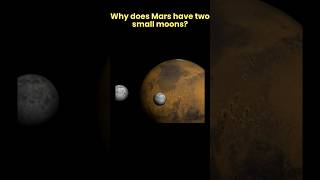 Why does Mars have two small moons  solar system facts  why26 [upl. by Yortal]