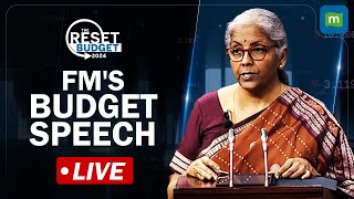 Union Budget 2024 Live  FM Nirmala Sitharaman’s Full Budget Speech  Budget Session In Parliament [upl. by Aoh]