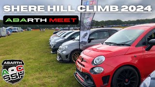 Abarth MEET Shere Hill Climb 2024 [upl. by Claiborn]