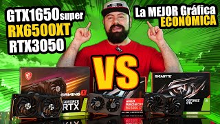 GTX 1650 VS RTX 3050 Y RX 6500 Las Graficas MÁS POPULARES ¿Aún tienen con qué para 2023 [upl. by Lyman]