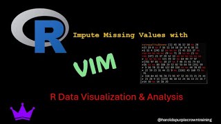 R Data Visualization amp Analysis Impute Missing Values With VIM [upl. by Aramit]