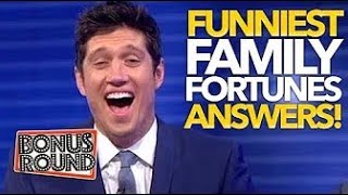 Funniest Game Show Moments Family Fortunes UK  Bonus Round [upl. by Anelad]