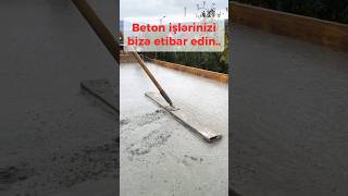 Beton İşləri Üçün Bizimlə Əlaqə Saxlaya Bilərsiniz [upl. by Franchot]