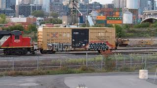 CN4721 working the yard [upl. by Gabrielli]