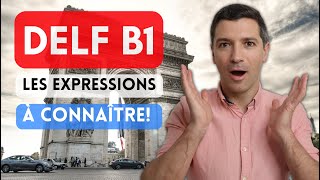 🇫🇷 DELF B1  30 expressions indispensables 😇 [upl. by Usanis]