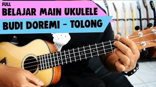 Tutorial Ukulele Pemula  TOLONG  Budi Doremi [upl. by Zsa]