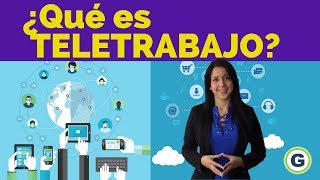 GENERALIDADES DEL TELETRABAJO [upl. by Petulah]