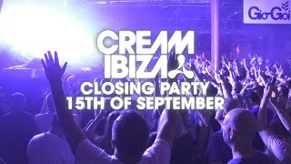 Cream Closing Party  Amnesia Ibiza 2016 [upl. by Elyod]