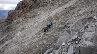 Grand Couloir MONT BLANC  Rolling Stones Couloir Wielki Kuluar [upl. by Camarata]