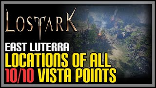 East Luterra All Vistas Lost Ark [upl. by Woodhouse]