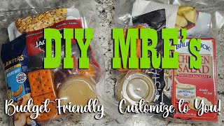 MREs on a Budget  Make Your own Emergency Food Packs [upl. by Dadelos]