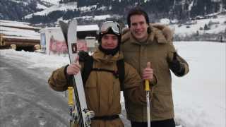 Candide Thovex 2014 FIS Slopestyle World Cup  Gstaad Switzerland [upl. by Adnohsak]