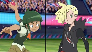 Pokemon Characters Battle Sawyer Vs Gladion Kalos Vs Alola [upl. by Urbanna]