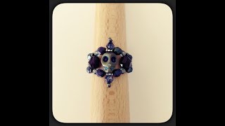 Crystal Skull Ring [upl. by Ylrae]