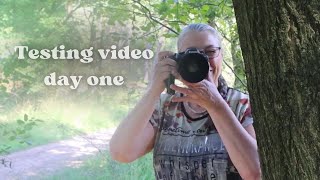 Photography vlog 1  Testing my Video camera [upl. by Drusy]