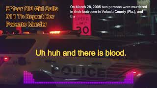 Heartbreaking 911 Call 5 YearOld Girl Calls 911 To Report Her Parents Murder truecrime 911 [upl. by Hesther]