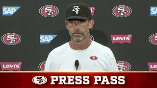 Kyle Shanahan Offers Final Injury Report Ahead of SFvsLAR  49ers [upl. by Ymrots]