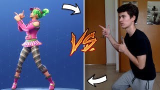 😂 IMITANDO LOS BAILES MÁS DIVERTIDOS Y GRACIOSOS DE FORTNITE EN LA VIDA REAL 🕺 [upl. by Nilatak149]