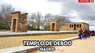 Templo de Debod Temple of Debod  Madrid [upl. by Nadnarb512]