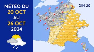 Météo du Dimanche 20 au Samedi 26 Octobre 2024 [upl. by Iosep]