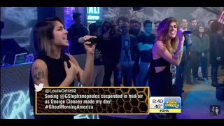 Krewella performs quotLive for the nightquot on Good Morning America 2013 [upl. by Eilla438]