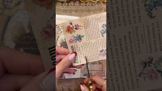 Bee Scrapbook Asmr 🐝 bee nature fyp scrapbook [upl. by Nolra]