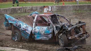 Forest Fair Demolition Derby 2023 Trucks [upl. by Jamnis507]