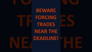 Beware Forcing Trades Near Your Deadline fantasyfootball tradedeadline trade nfl ppr redraft [upl. by Cailean353]