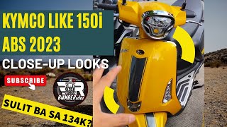 SOSYAL GOLD LOOKS  KYMCO LIKE 150i ABS 2023 [upl. by Auka]