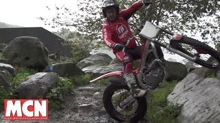 Montesa Trials Bike  Off Road Test  Motorcyclenewscom [upl. by Adnomal991]