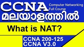 What is NAT in Networking  CCNA Certifications Training in Malayalam  Computer Networking [upl. by Aydni969]