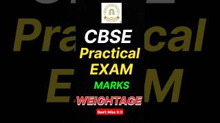 Kya Hoga CBSE Practical Exam me 🤯 Practical Exam Weightage class10 class12 studymotivation [upl. by Phip]