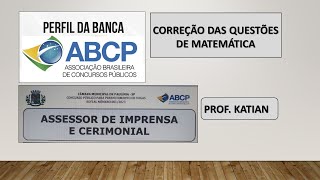 BANCA ABCP  Câmara Municipal de PaulíniaSP  Assessor de Imprensa e Cerimonial [upl. by Ajiak]