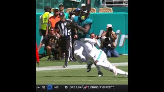 Tank Bigsby rushes for a 26yard Gain vs Miami Dolphins [upl. by Ronen]